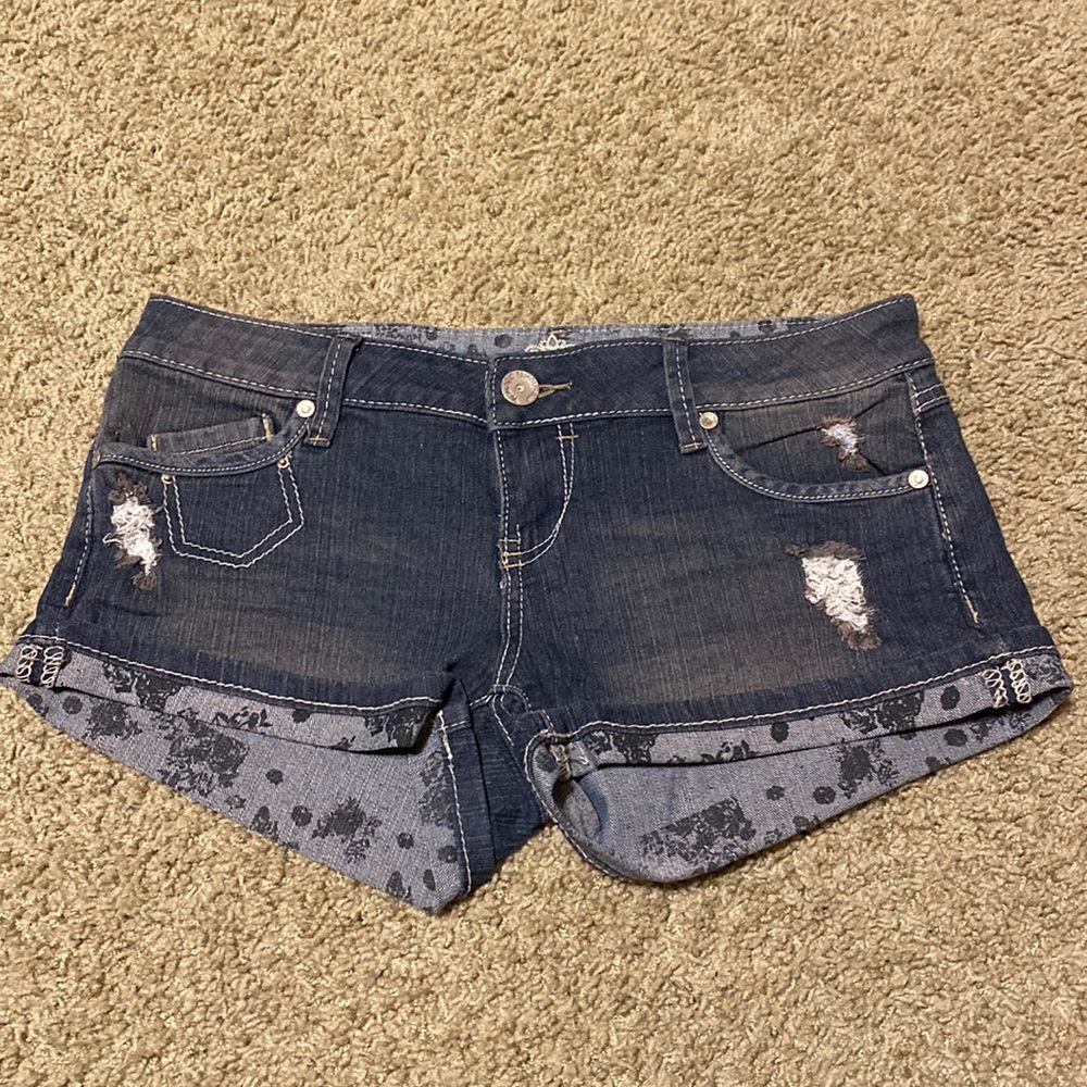 Almost Famous short short jean shorts